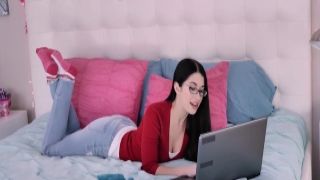 Pale skinned redhead chick rides big dick ahead in amazing pornography video