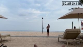 Thin latinas dirty angel Rebecca touches herself on camera