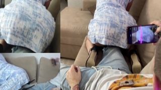Adorable blonde lady Rebecca Starr sucking penis exterior