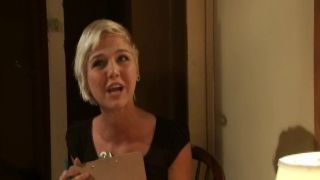 Dirty blonde hoe CASSANDRA in kinky piss alcohol consumption pornography video clip