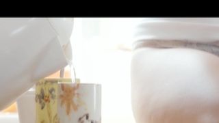 Ukrainian teen with juicy ass and big boobs Red Fox is toying damp pussy