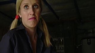 Double ass pounding for eye-catching light haired bitch