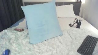 Skinny blue haired whore with flat tits impacts tough dick greedily