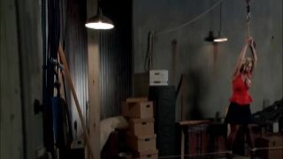 Ugly brunette skank Christina Bella gives masturbating program