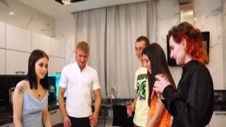 Playful novices dental stroke each various other&#39;&#39; s fresh perky tits in steamy dirty games
