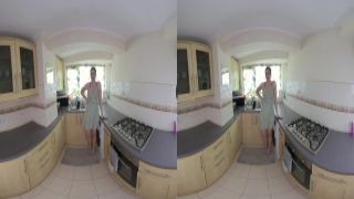 Chinese stepsister Lulu Chu masturbates and offers a blowjob in hot POV video clip
