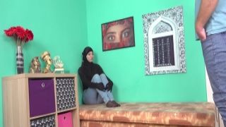 Appealing blonde shemale increasing herself up and down sitting on huge dick